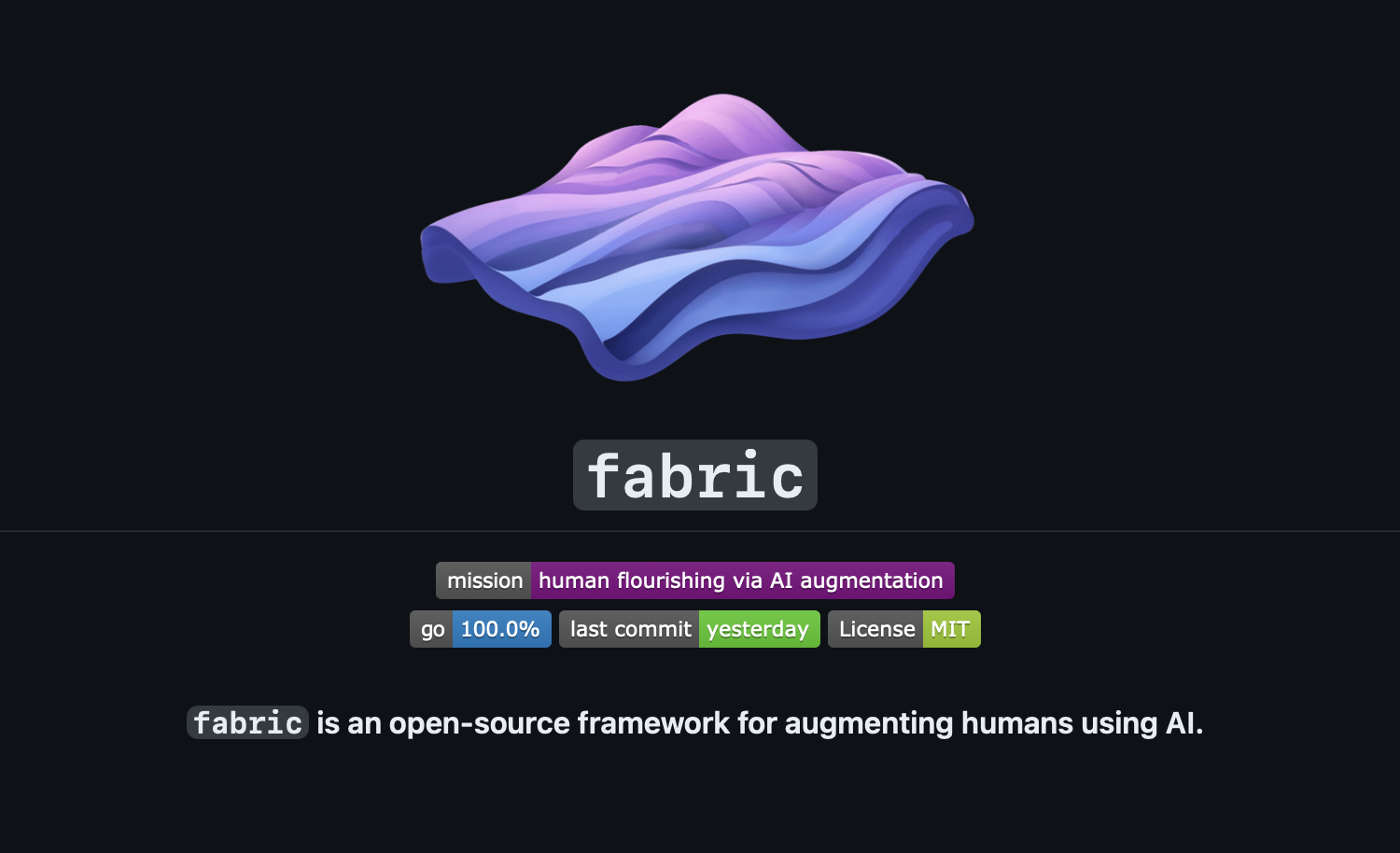 Fabric GitHub repository screenshot